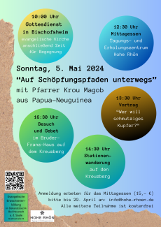 Plakat 5.5.24 Krou Magob Bischofsheim