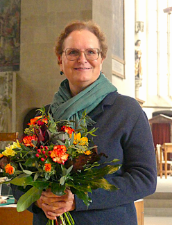 Michaela Barth bei ihrer Einführung als Schulreferentin im Dekanatsbezirk Schweinfurt