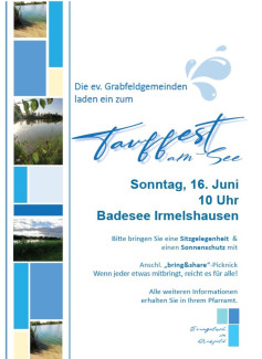 Plakat Tauffest 16.6.24 Irmelshausen